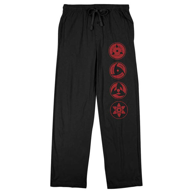 NARUTO SHARINGAN ANIME SLEEPWEAR PANTS Wicked Halloween