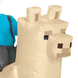 MINECRAFT LLAMA RIDE-ON INFLATABLE COSTUME