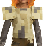 MINECRAFT HUSK JACK O'LANTERN HOODED JUMPSUIT