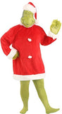 DR. SEUSS PLUS SIZE DELUXE GRINCH SANTA COSTUME