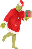 DR. SEUSS PLUS SIZE DELUXE GRINCH SANTA COSTUME