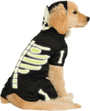 GLOW IN THE DARK SKELETON HOODIE PET COSTUME