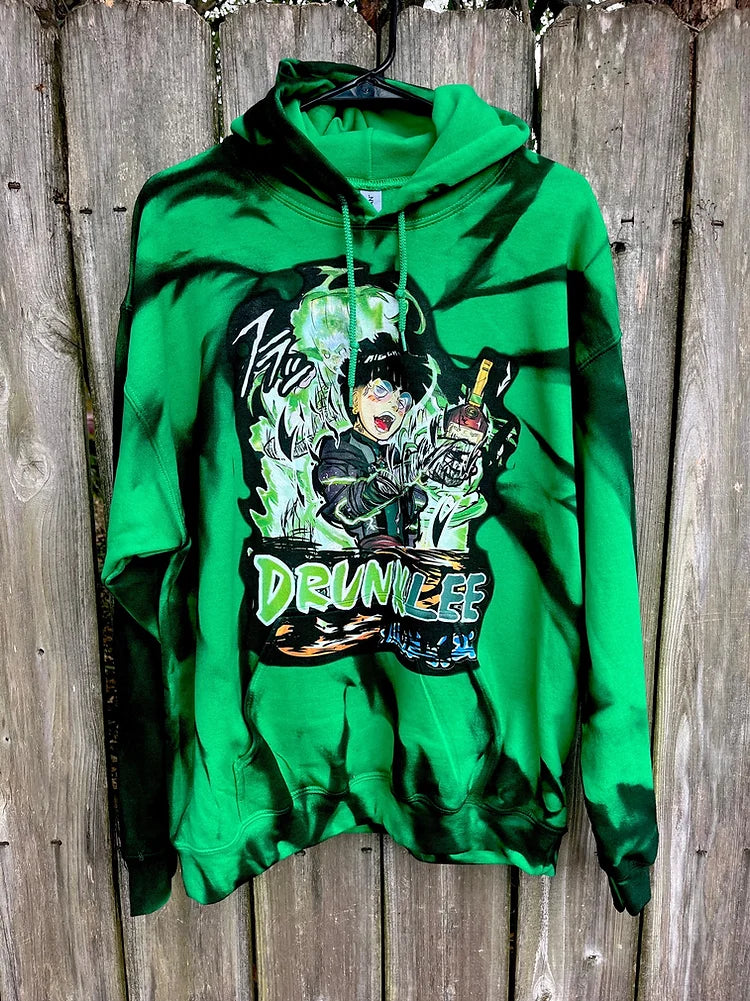 DRUNKEN ROCK LEE TIE DYE HOODIE – Wicked Halloween