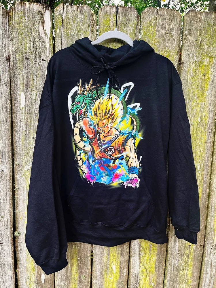 Super saiyan goku hoodie online