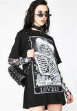 MORTUS VIVENTI LOVERS TAROT CARD T-SHIRT