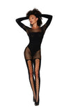 BLACK FISHNET FULL LENGTH BODYSTOCKING
