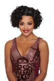 BLACK FLAPPER WIG