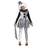 GIRLS KILLER CLOWN COSTUME