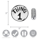 DR. SEUSS THING 1 - 9 PATCH SET
