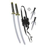 NINJA DOUBLE SWORD COSTUME ACCESSORY SET