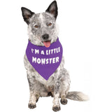 PURPLE DOGGIE BANDANA PET COSTUME
