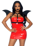 LEATHER BAT WING BODY HARNESS
