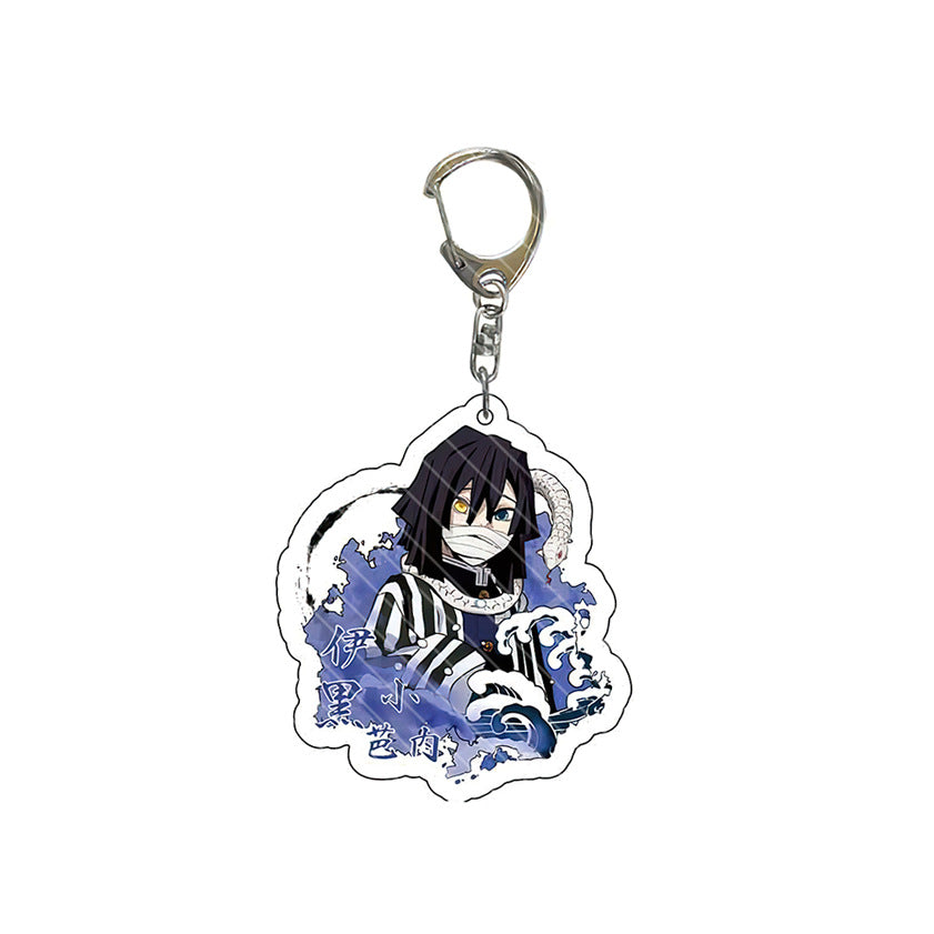 Kimetsu Yaiba Demon Slayer Swordsmith Acrylic Keychain Strap