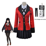Kakegurui Yumeko Cosplay Costume