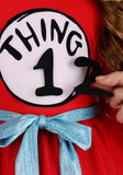DR. SEUSS GIRLS THING 1 & 2 COSTUME