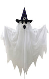 HANGING GHOST ASSORTMENT WITH WITCH HATS