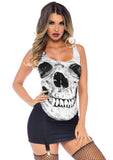 SKULL GARTER DRESS