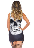 SKULL GARTER DRESS