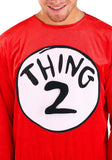 DR. SEUSS ADULT THING 1 & 2 COSTUME