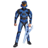 HALO BLUE SPARTAN 2 MUSCLE COSTUME