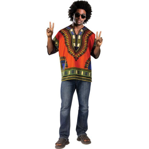 ADULT DASHIKI HIPPIE SHIRT