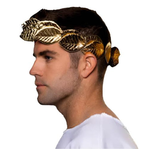 GRECIAN GOLD LEAF CROWN