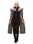 GREY MEDIEVAL CAPE