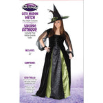 PLUS SIZE GOTH MAIDEN WITCH