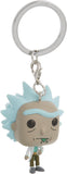 RICK AND MORTY FUNKO POP RICK KEYCHAIN