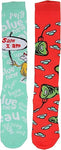 DR. SEUSS GREEN EGGS AND HAM KNEE HIGH SOCKS