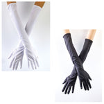 KIDS LONG WHITE GLOVES