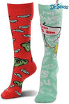 DR. SEUSS GREEN EGGS AND HAM KNEE HIGH SOCKS