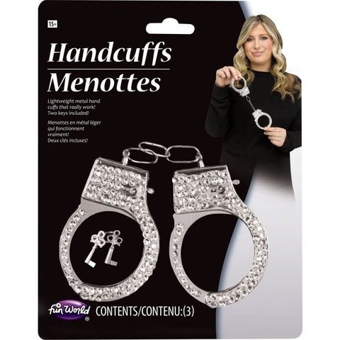 RHINESTONE HANDCUFFS