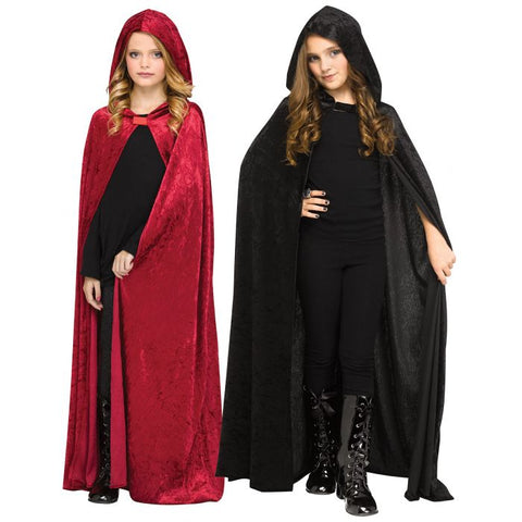 HOODED VELOUR CHILD CAPE ASSORTMENT