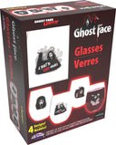 GHOST FACE WINE TUMBLER 4-PIECE