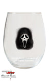 GHOST FACE WINE TUMBLER 4-PIECE