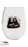 GHOST FACE WINE TUMBLER 4-PIECE