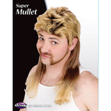 BLONDE MULLET WIG