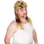 BLONDE MULLET WIG