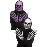 SKELETON MASK & GLOVE SET ASSORTMENT