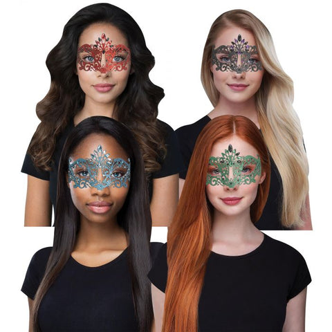 GLITTER GEM MASK ASSORTMENT