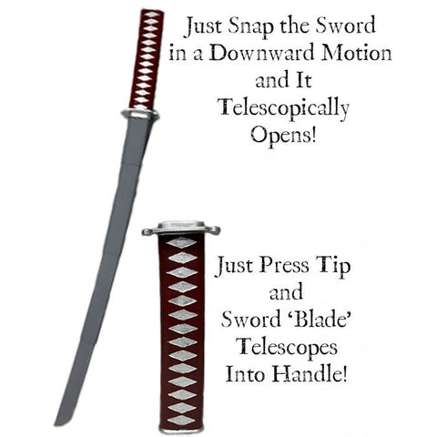 27" RETRACTABLE KATANA