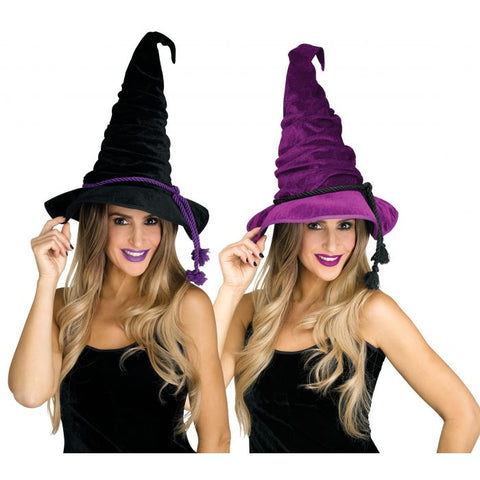 VELOUR WITCH HAT ASSORTMENT