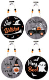 12" HALLOWEEN WOOD SIGN ASSORTMENT