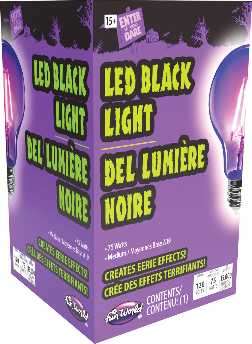 LED BLACK LIGHT BULBS – Wicked Halloween
