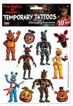 FIVE NIGHTS AT FREDDY'S TEMPORARY TATTOOS