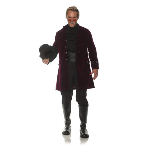 BURGUNDY FROCK COAT