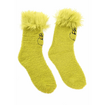 DR. SEUSS THE GRINCH FUZZY SOCKS