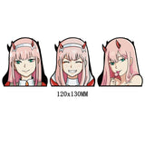 02 (ZERO TWO) DARLING IN THE FRANXX CAR DECAL