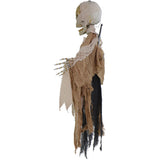 47" HANGING MUMMY WITH BANNER DOOR HANGER